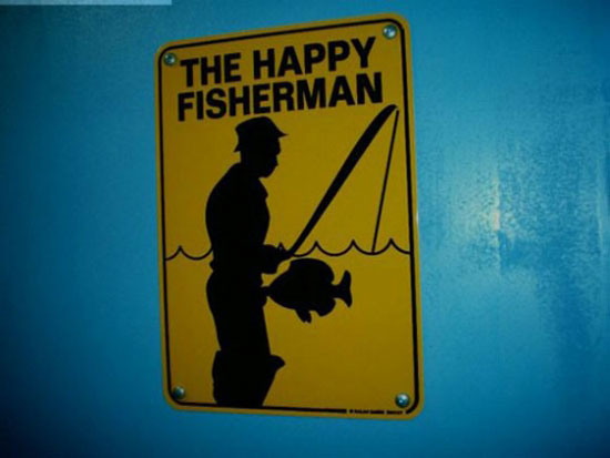 the happy fisherman