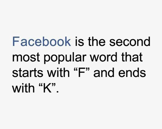 the second most popular word
