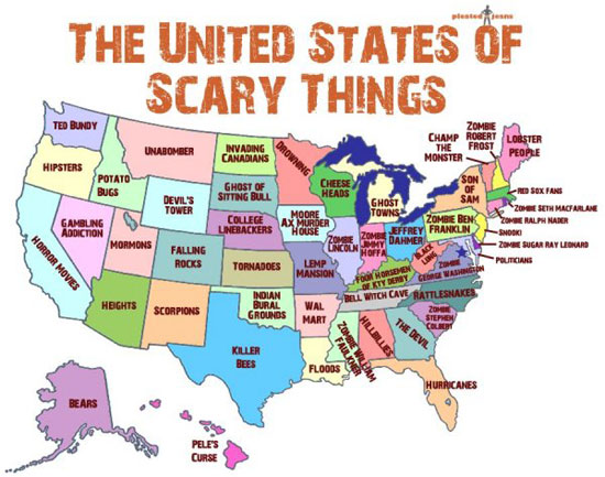 the united states of scary things