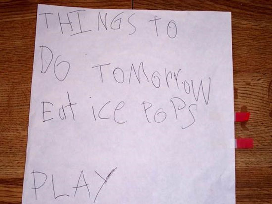 things to do tomorrow