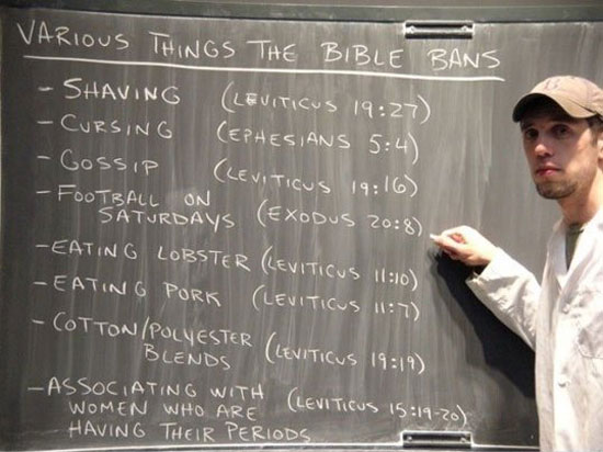 things you should avoid according to bible