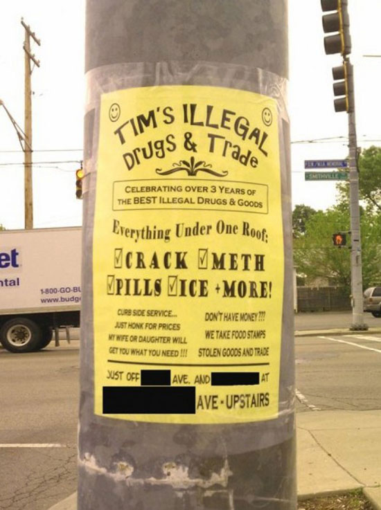 tims illegal drugs trade