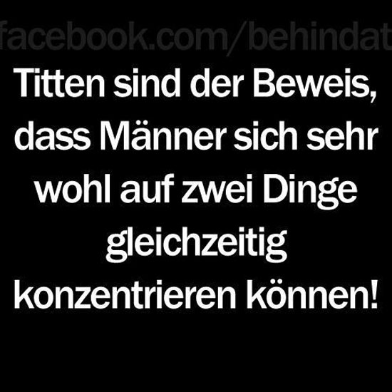 Titten sind der Beweis...