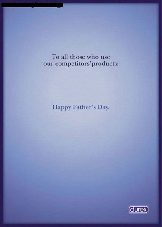 to all those who use durex
