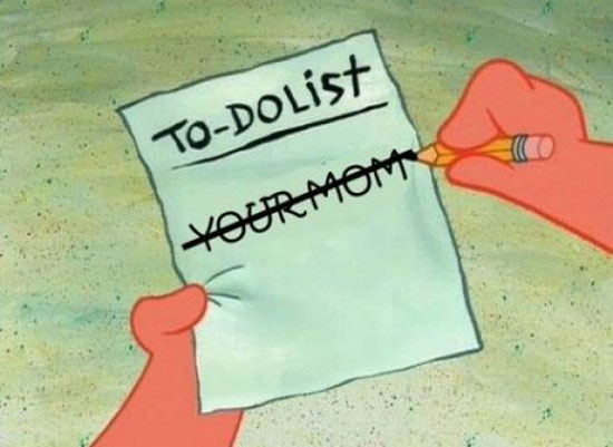 todo list