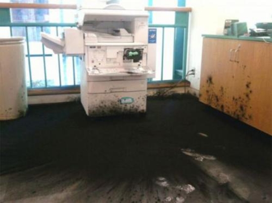 Toner wechseln - Fail Bild
