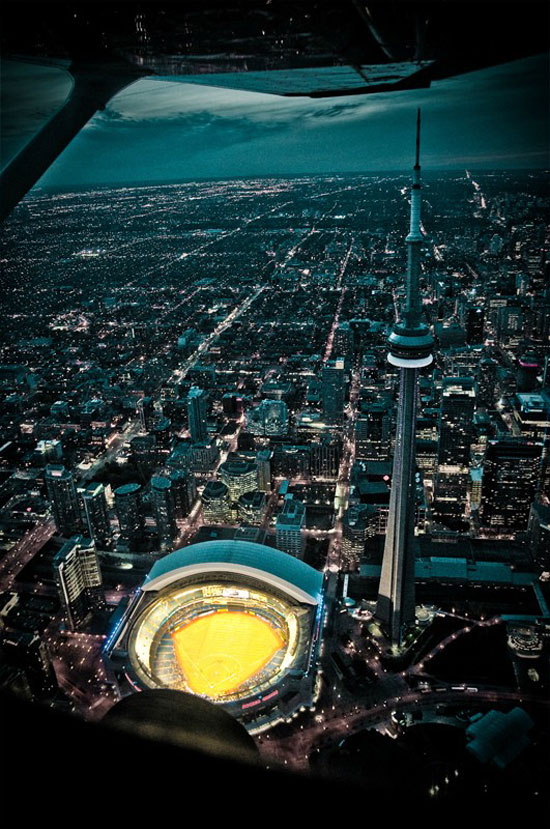 toronto from sky