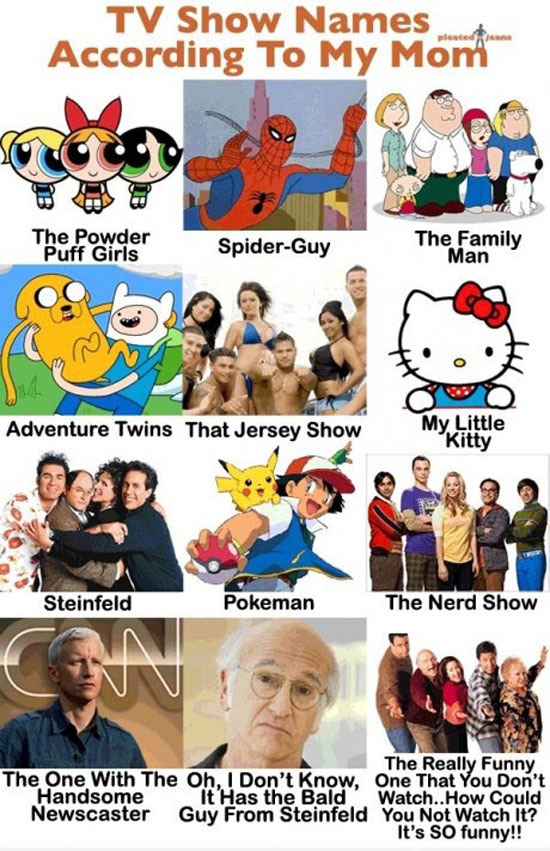 tv show name according to my mom