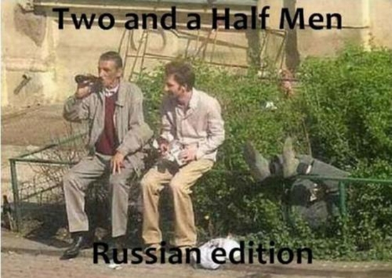 Two and a Half Men - Russische Version - WinFail Bild