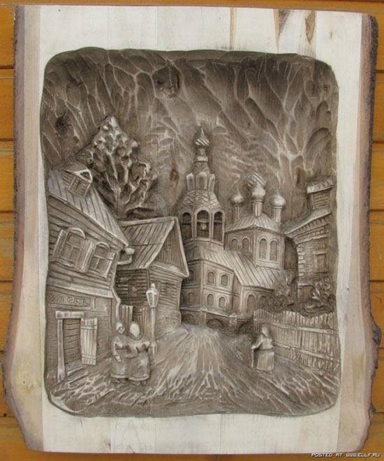 unusual woodcarving