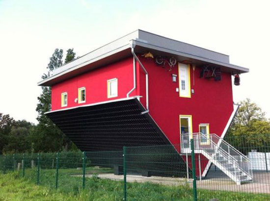 Upside down house