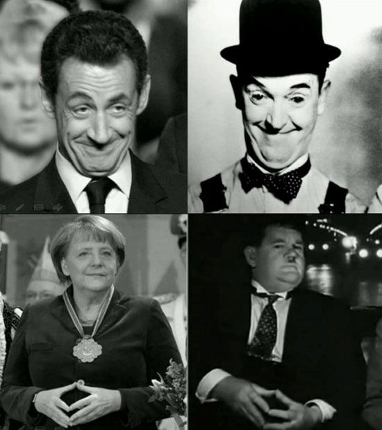 verblüffende ähnlichkeit