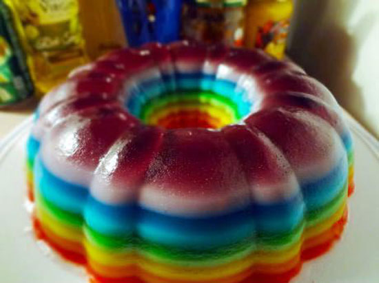 vodka jelly cake
