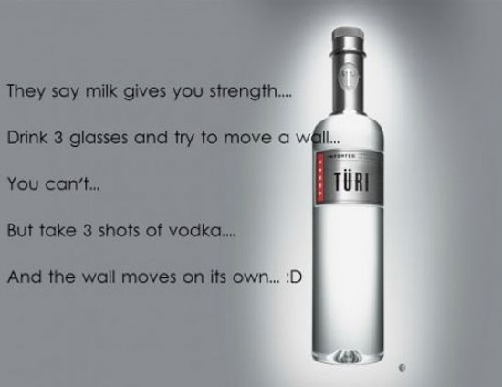 vodka vs milk