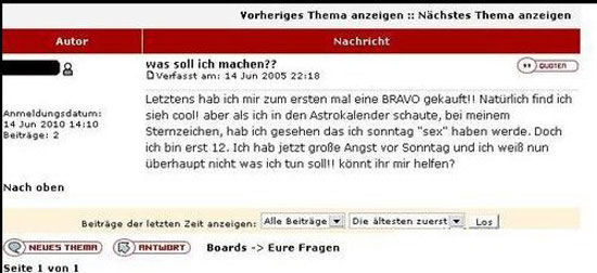 Was soll ich machen...