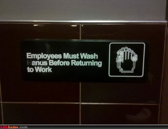 wash hands