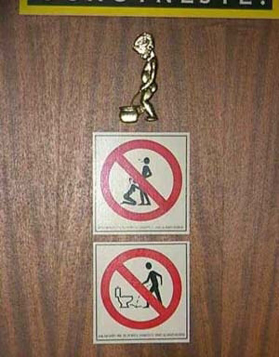 washroom restrictions