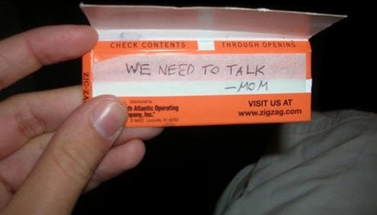 we need to talk...