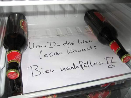 Wenn du das hier lesen kannst...
