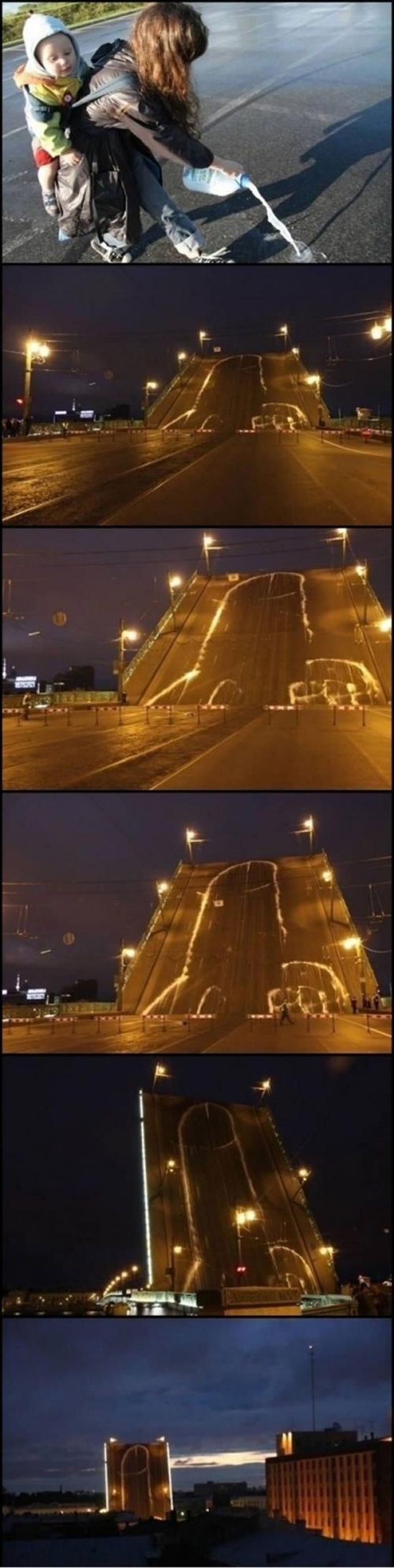 Wenn die Brücke steht - Win Bild