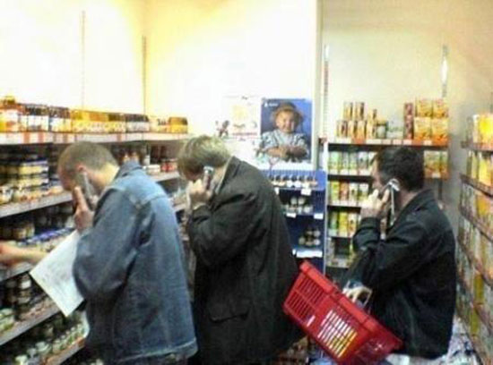 Wenn Frauen ihre Männer zum einkaufen schicken...