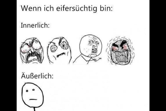 Wenn ich eifersüchtig bin