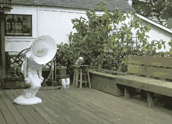 der laufende lautsprecher