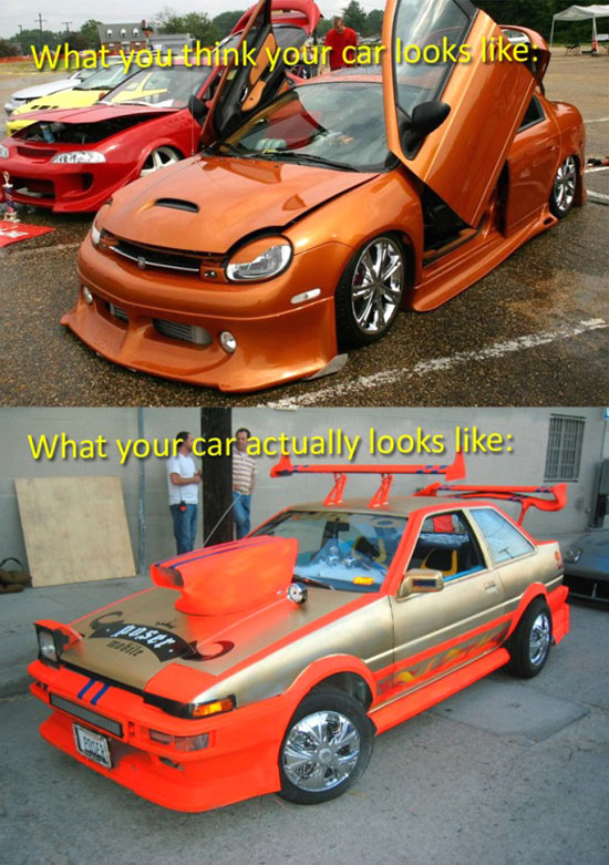 what your car really looks like