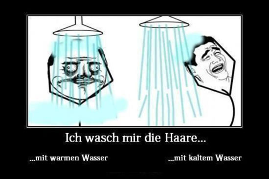 Wie ich mir die Haare wasche...