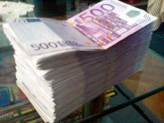 wieviel Geld das wohl ist...