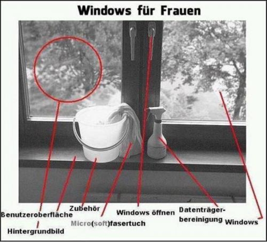 Windows für Frauen - Win Bild