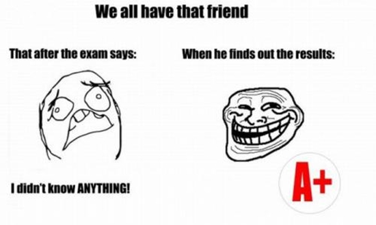 Wir alle haben oder hatten so einen Freund - Rage Comic Bild