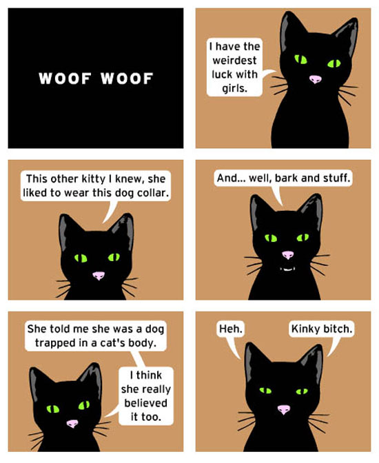 woof woof