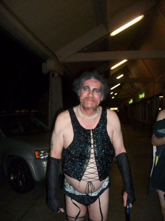 would you take your dad to school like that