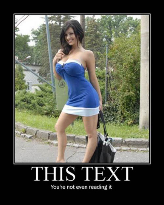you are not even reading this text