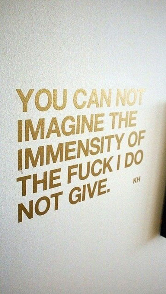 you can not imagine
