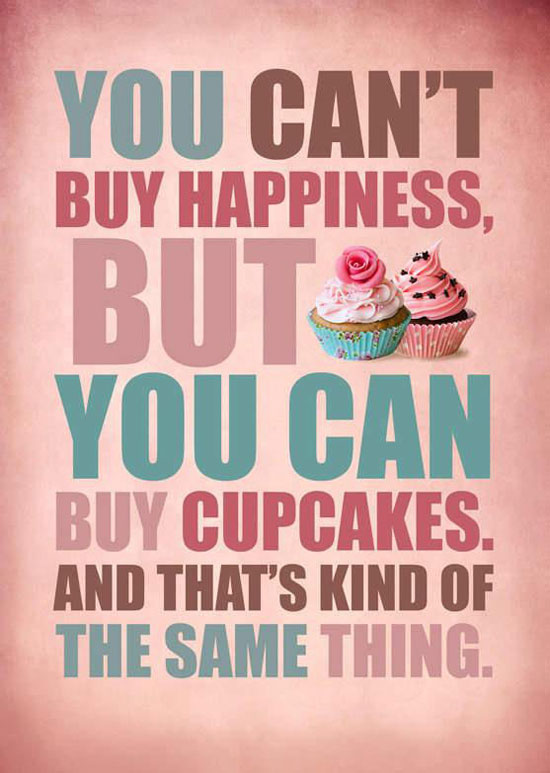 you cant buy hapiness