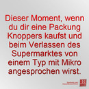 Dieser Moment, wenn...