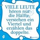 Spruch des Tages