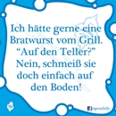 Spruch des Tages