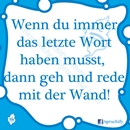 Spruch des Tages