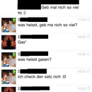 Geb mal nicht soviel