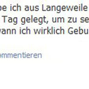 Geburtstag bei Facebook Spasshalber �ndern