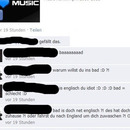 Warum willst du  ins Bad