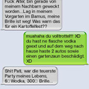 sms fail fuck brille weck