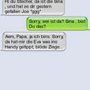 sms fail hy du stecher