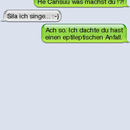 sms fail ich singe