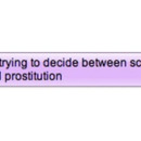 schule oder prostitution