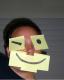 Niemals schlafen, wenn Ihre Freunde haben Post-it