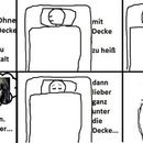 Abends im Bett...